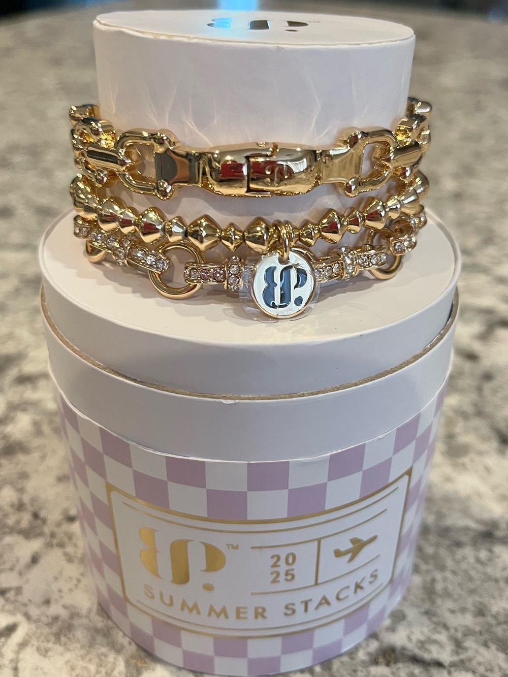 Bomb Party “Nowhere I’d Rather Be”Bracelet Set Summer Stacks 25
